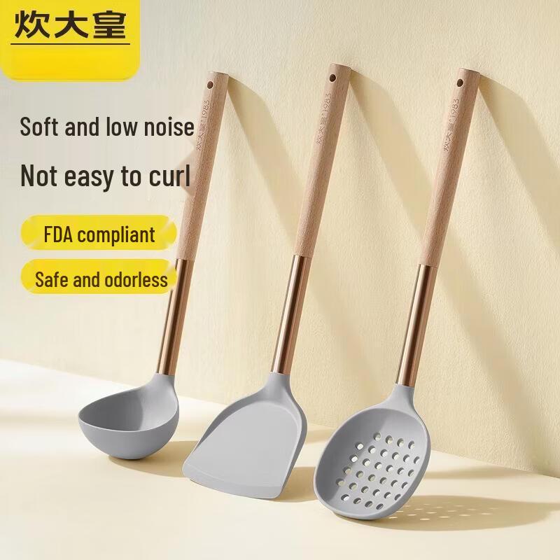 COOKER KING Silicone Kitchen Utensil Set