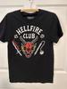 Stranger Things Hellfire Club Graphic T-Shirt Size Small