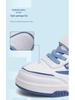 New Boys' Non-Slip Breathable Skate Shoes - Lightweight, Casual White Leather for Spring and Autumn