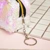 New Creative Sequin Square Three-dimensional Mini Coin Bag Lightweight and Portable Ladies' Key Bag
