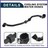 Radiator Hose for BMW 528i xDrive 2.0L 2012-2016 17127619687 | Black 1 Pcs