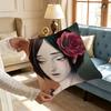 TThe House In Fata Morgana Printed Pillow Cover Cushion Case Simple Sofa Pillow Case No Pillow Core