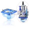 Upgrade PWK Motorcycle Transparent Carburetor Clear Bottom Float Bowl Oil Cup With Oil Spill Hole For PWK 24 26 28 30 32 34mm