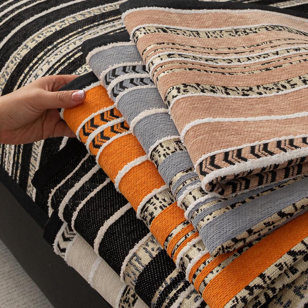 Transborder High-End Non-Slip Leather Sofa Cushion Cover for All Seasons 2026