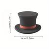 1/3Pcs Magic Hat Silicone Wine Stopper Reusable Dustproof Bottle Seal Corkscrew For Freshness Home Bar Christmas Party Use