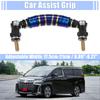X AUTOHAUX Interior Roll Bar Pull Assist Grip Adjustable Aluminum Alloy Universal Curved Shape