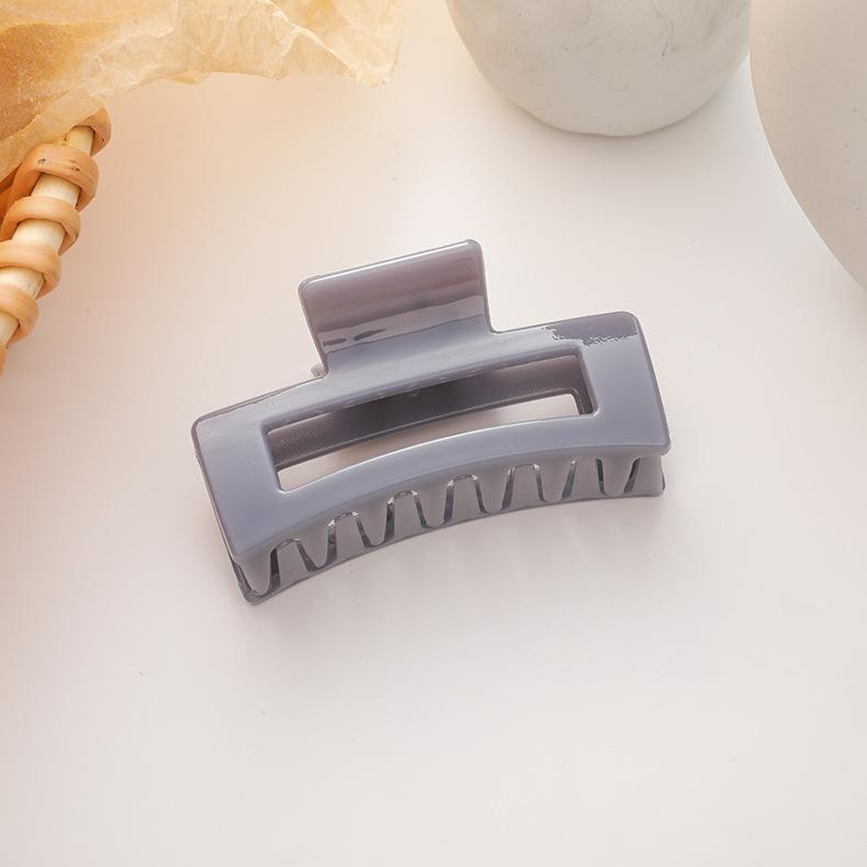 Nuova Versione Coreana di Forcina Quadrata per Capelli in Acrilico Colorato Ins, Colore Caramella Selvaggio, Fermaglio per Capelli Leopardato, Accessori per Capelli da Donna