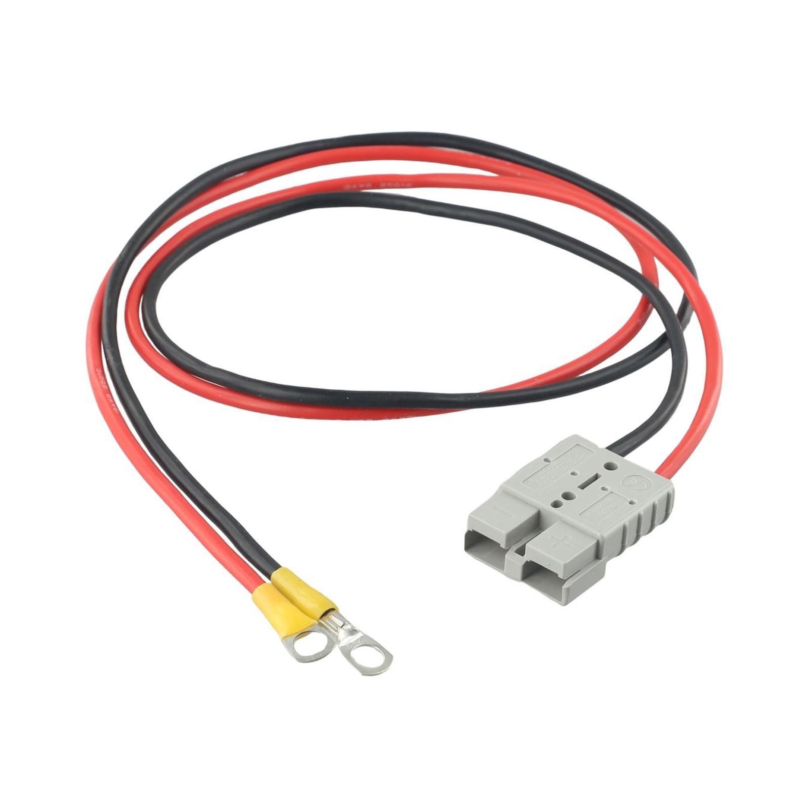 

50A For Anderson Plug-Lead To Lug M8 Terminal-Battery Charging Connector Cable 30cm