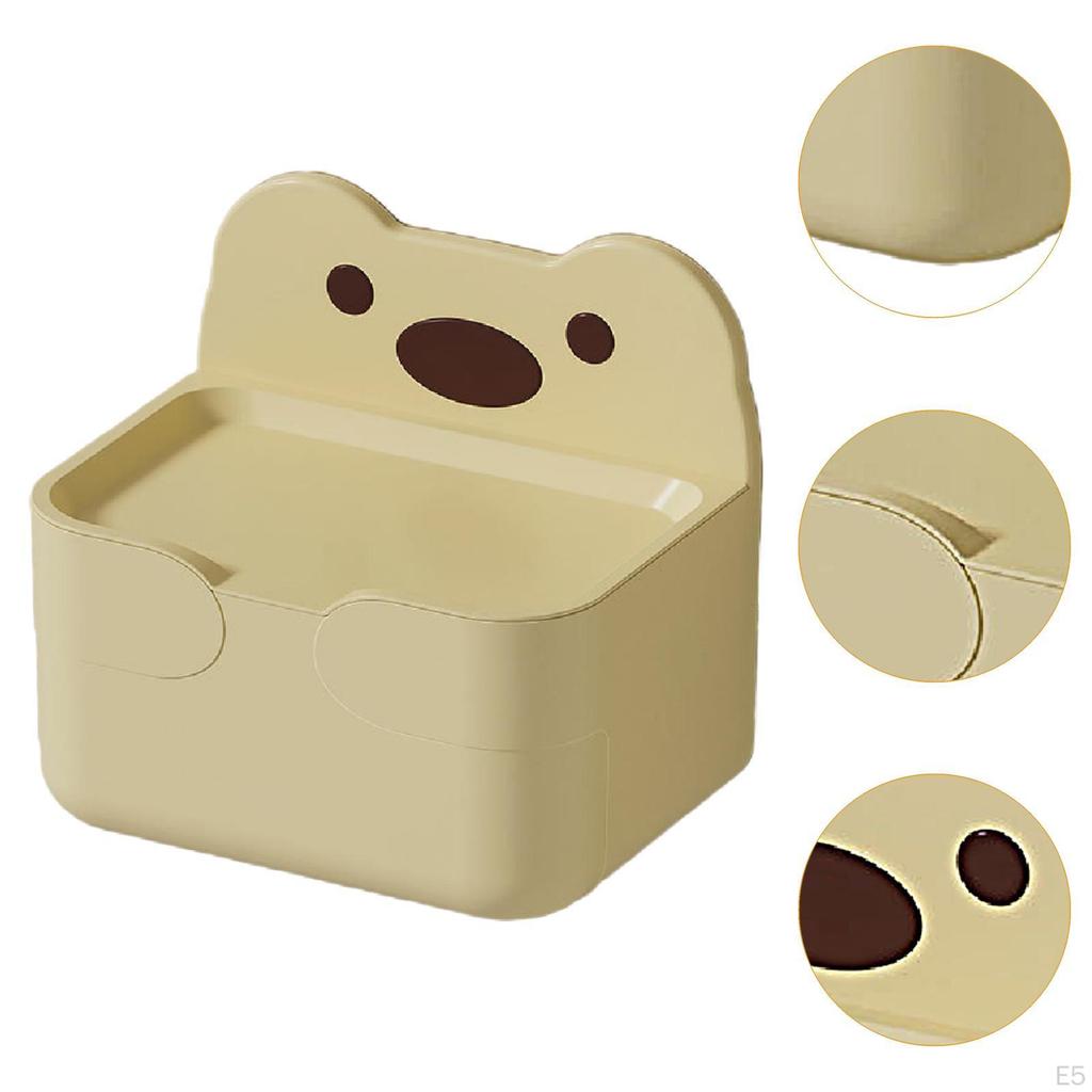 Tissue Holder Dispenser Bathroom Storage Rack Stylish Modern Multipurpose Paper Towel