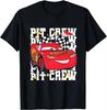 Nouveau T-shirt Disney Cars Lightning McQueen pour Homme Femme Coton Décontracté Couple Haut Unisexe Été Streetwear Surdimensionné Manches Courtes
