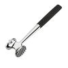 Solid Stainless Steel Meat Tenderizer Mallet Heavy Duty Kitchen Tool for Tenderizing Steak Pork Chicken Meat 4