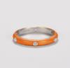 Enamel with Zirconia, Design for Women Everyday Jewelry