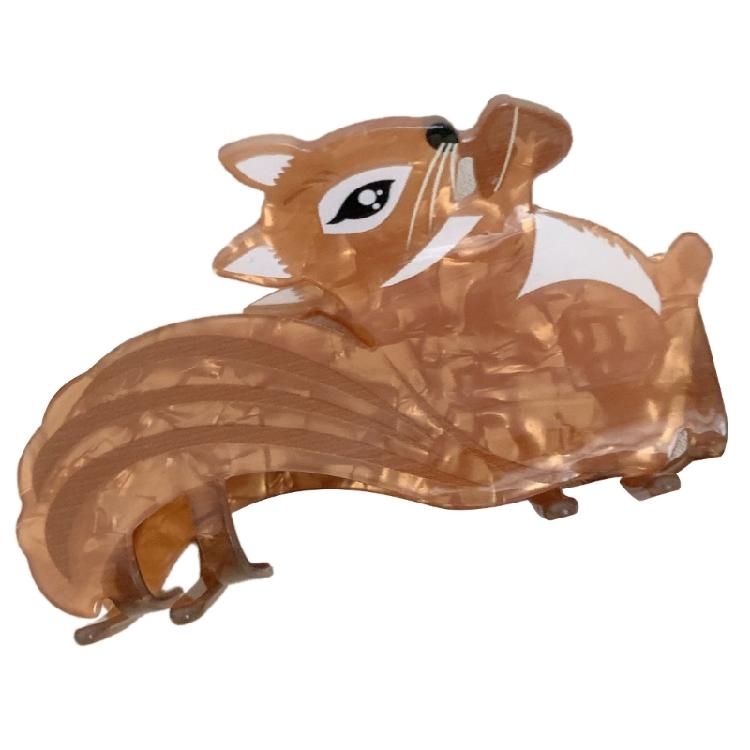 Acrylic Animal Hair Claw for Girls Harvest Festival Animal Claw Clip Hair Styling Clip Hair Clamp for Adult Casual Wear