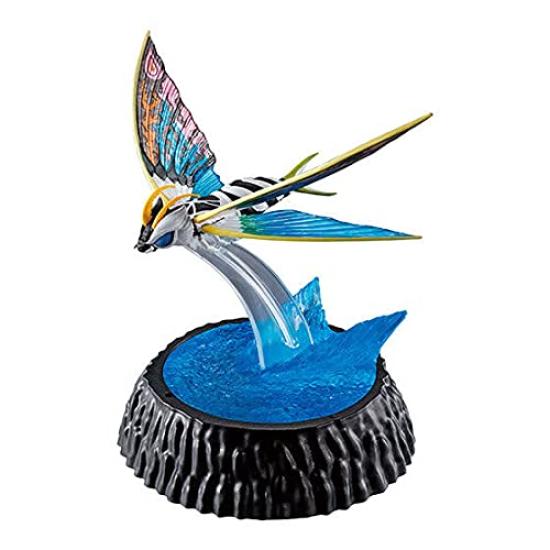 

Godzilla HG D+ Godzilla 07-4 Aqua Mothra Single Capsule Toy (BANDAI, Pre-painted Mini Figure for Display) синий