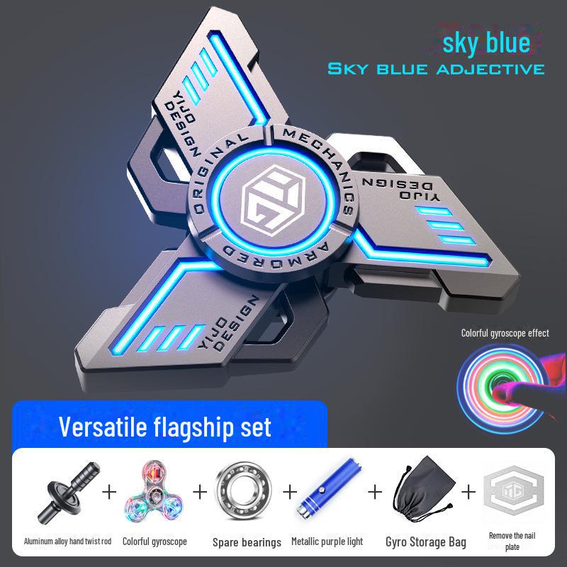 

Светящийся гироскоп на кончике пальца Yijue: Игрушка для декомпрессии Unlimited Black Tech — ограниченный выпуск для детей.