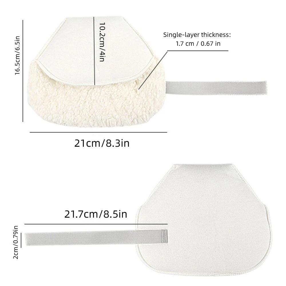 Foot Cushions Adjustable Heel Protectors Comfortable Thickened Heel Cushions Warm Soft Heel Pads for Bedsores