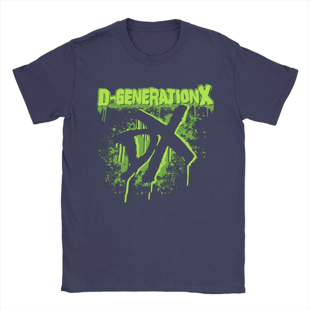 D-Generation-X Wrestling Men T Shirt Wrestler Boxer Casual Tee Shirt Short Sleeve O Neck T-Shirts Cotton Original Merch