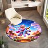 Sandbox Electronic Xbox Games Minecraft Circular Carpet Household Goods Decoration Anti Slip Home Table and Chair Mat Aisle Door Mat Carpet D12