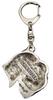 Schnauzer - Silver-plated Key Ring with a Dog In a Gift Box, Handbag Decoration, Backpack Pendant by Art-Dog Brand