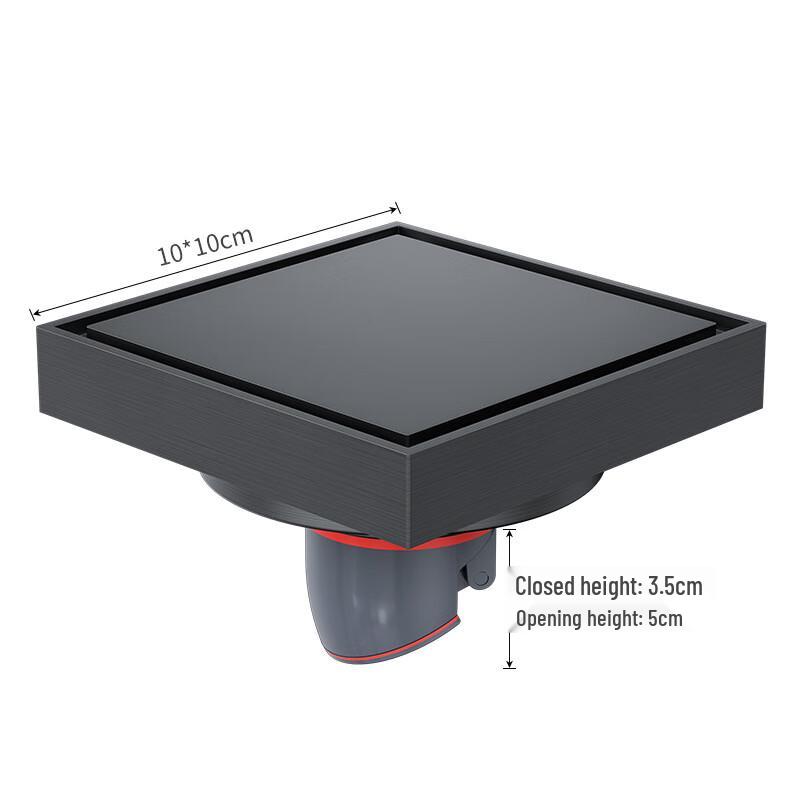 MDNG Invisible Floor Drain with Tile Insert