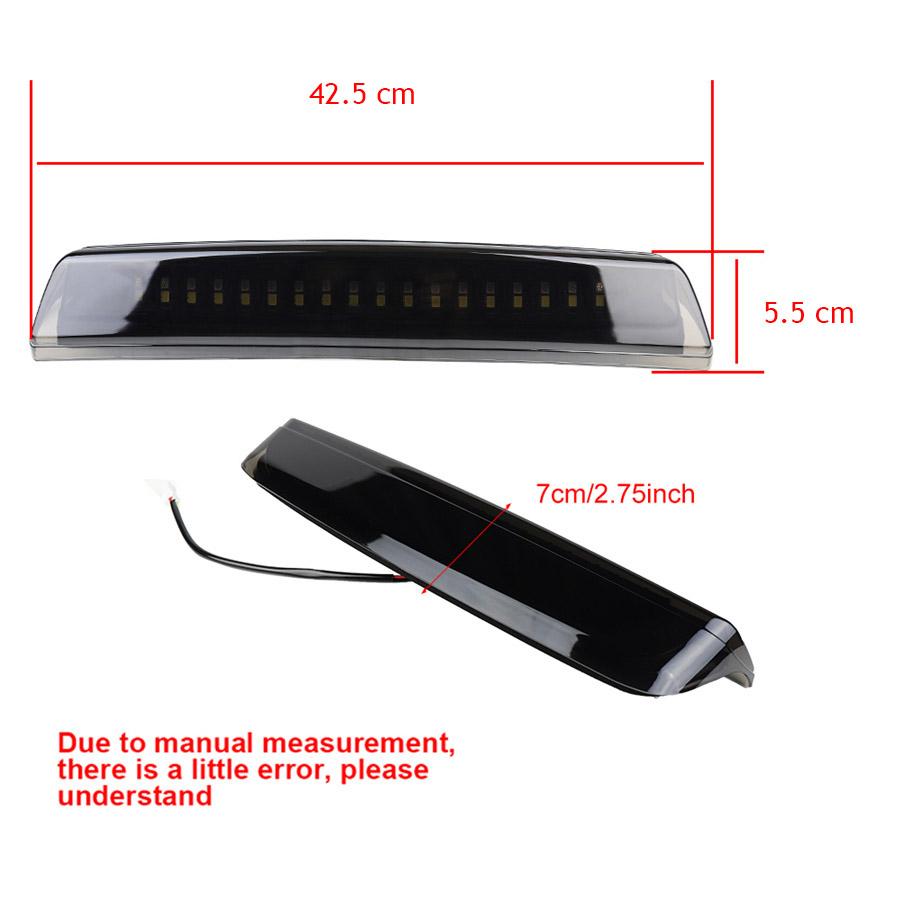 For 2004-2015 Nissan Titan Frontier LED Third 3rd Brake Light Cargo Lamp Bar