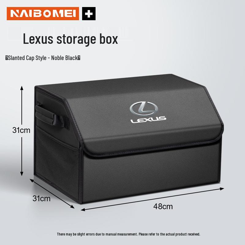 Pudełko do przechowywania w bagażniku samochodu Lexus dla modeli LS, ES, IS, RX, UX, NX, CT.