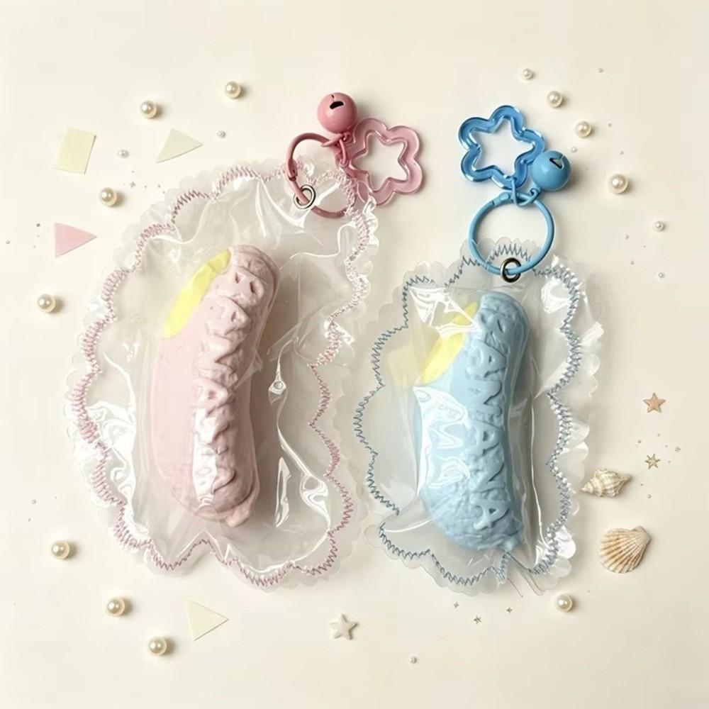 Slow Rising Slow Rebound Toy Soft Banana Bread Toy Pinch Toy Fidget Sticky Bag Christmas Gifts