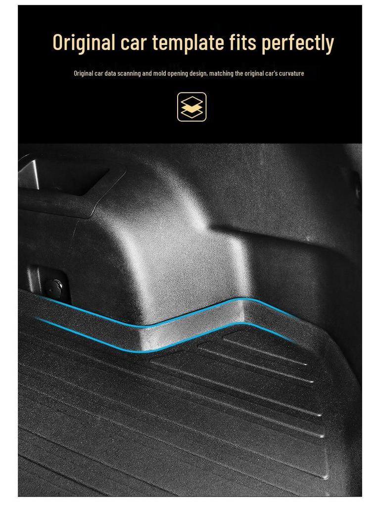 Universal Wear-Resistant, Waterproof, Odorless, Eco-Friendly Car Trunk Mat