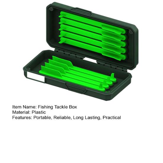 Krabice na rybářské náčiní s 9 magnetickými nástrahami typu stick bait, háčky, vícekomorovým designem, vodotěsným úložným pouzdrem, organizér na rybářské náčiní
