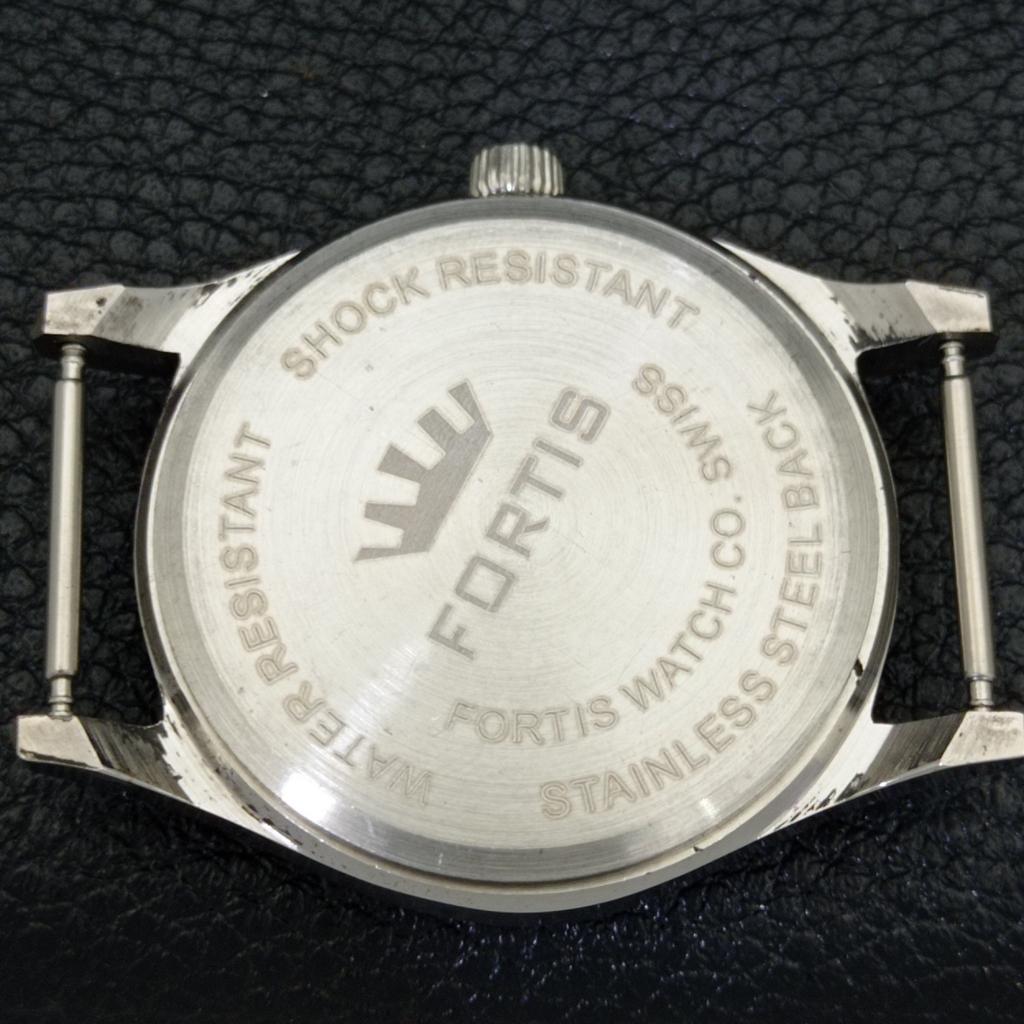 HAND-WINDING VINTAGE SWISS MENS REFURBISHED BLACK COLOR DIAL WATCH a500025-2 R151a-a500025