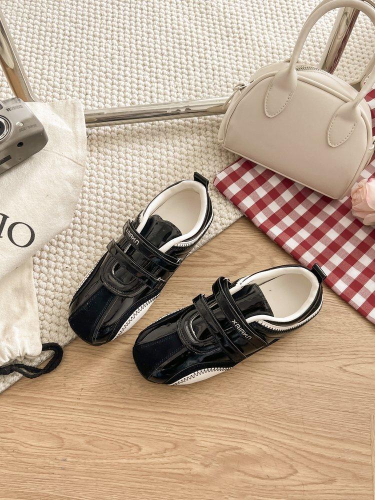 Sheepskin Version~ Inner Height Increase of 6cm Autumn New German Training Shoes Women's 2025 Casual Sports Board Shoes Forrest Gump Shoes