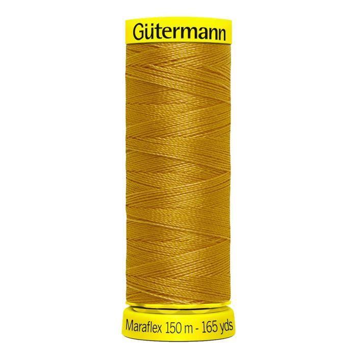 Fil à coudre - GUTERMANN - Maraflex - 150m - Élastique - Couleur Or