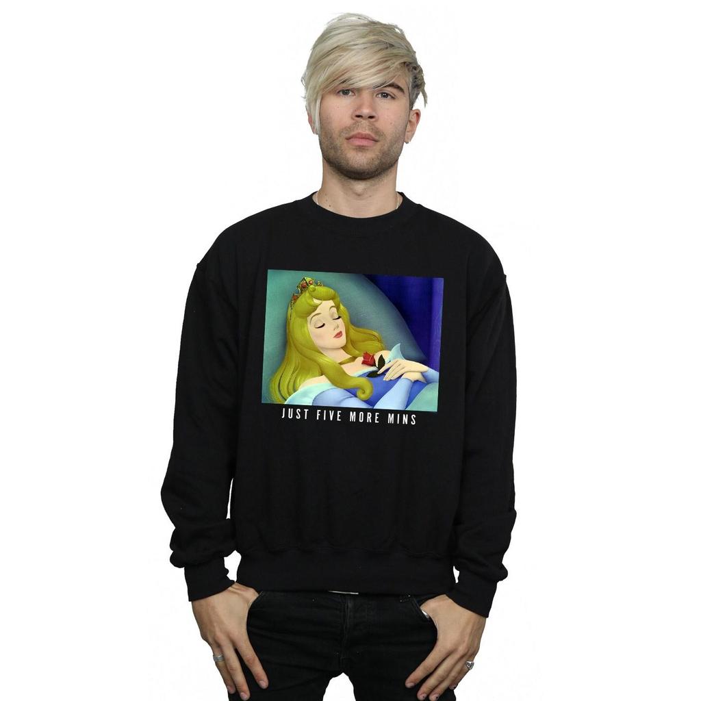 Disney Princess Mens Sleeping Beauty Five More Minutes Sweatshirt