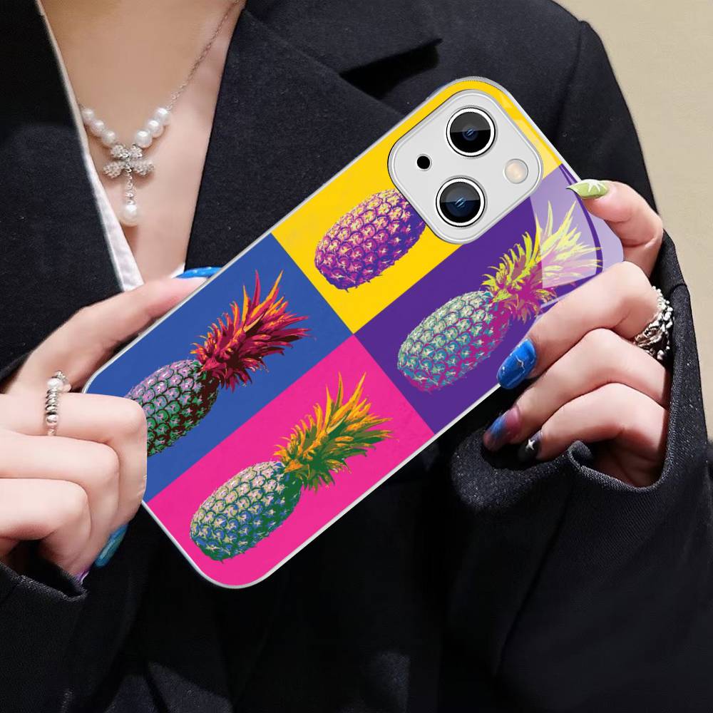 

Andy Warhol Art Tempered Glass For Iphone 14 13 12 11 Pro Mini XS MAX 14Plus X XS XR Cover iphone 13