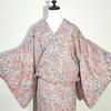 Used Washable kimono, small pattern, lining, polyester, length 161, sleeve 65, casual