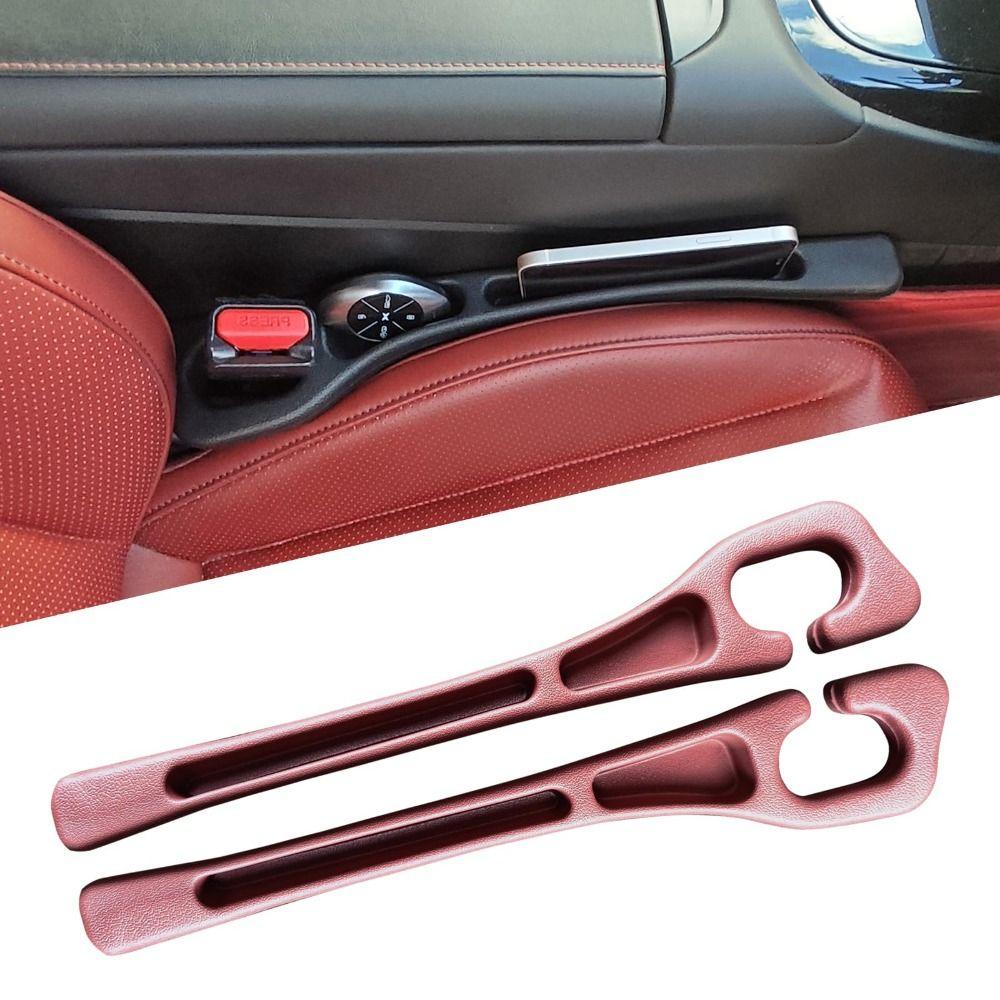 2pcs Leak-proof Side Seam Plug Strip Universal Storage Slot Auto Interior Accessorie