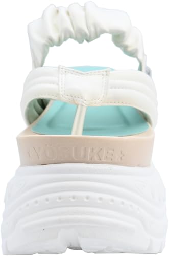 Yosuke Women's Off-White Sandals, Size 23.5cm, 4460064