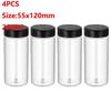 12/4/1PCS Clear Spices Bottle for Kitchen Condiment Seasoning Container Plastic Seasoning Jars Condiment Box Kitchen Supplies