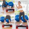 Household Cardio Fitness Training Equipment Height Adjustable Aerobic Stepper Gym Anti-slip Exercise Step Block Board