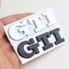 2026 Hot For VOLKSWAGEN VW 1pcs 3D Metal GTI Badge Car Rear Trunk Emblem Stickers for Volkswagen Golf GTI mk2 mk3 mk4 mk5 mk6 mk