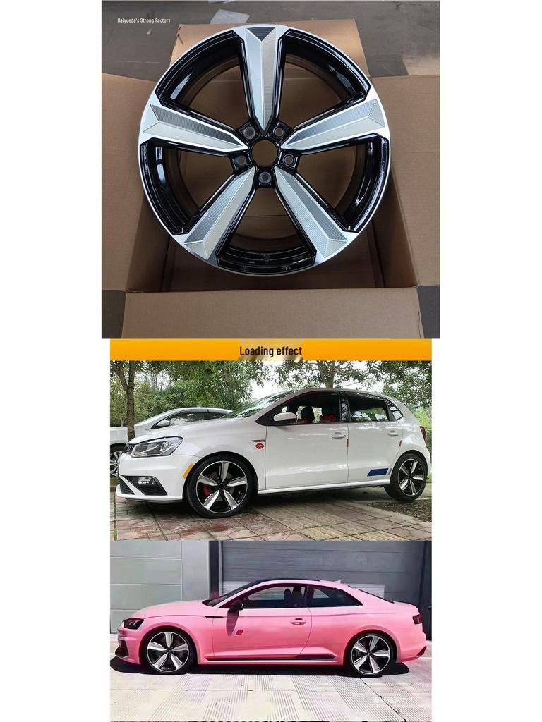 17-19 Inch Rims Compatible with Sagitar, Magotan, Passat, A3, A4, A6, A8, E-Class, C-Class - Big Sword Design 534