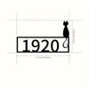 Metal Cat Wall Decor Black House Number Sign Easy Mount Art