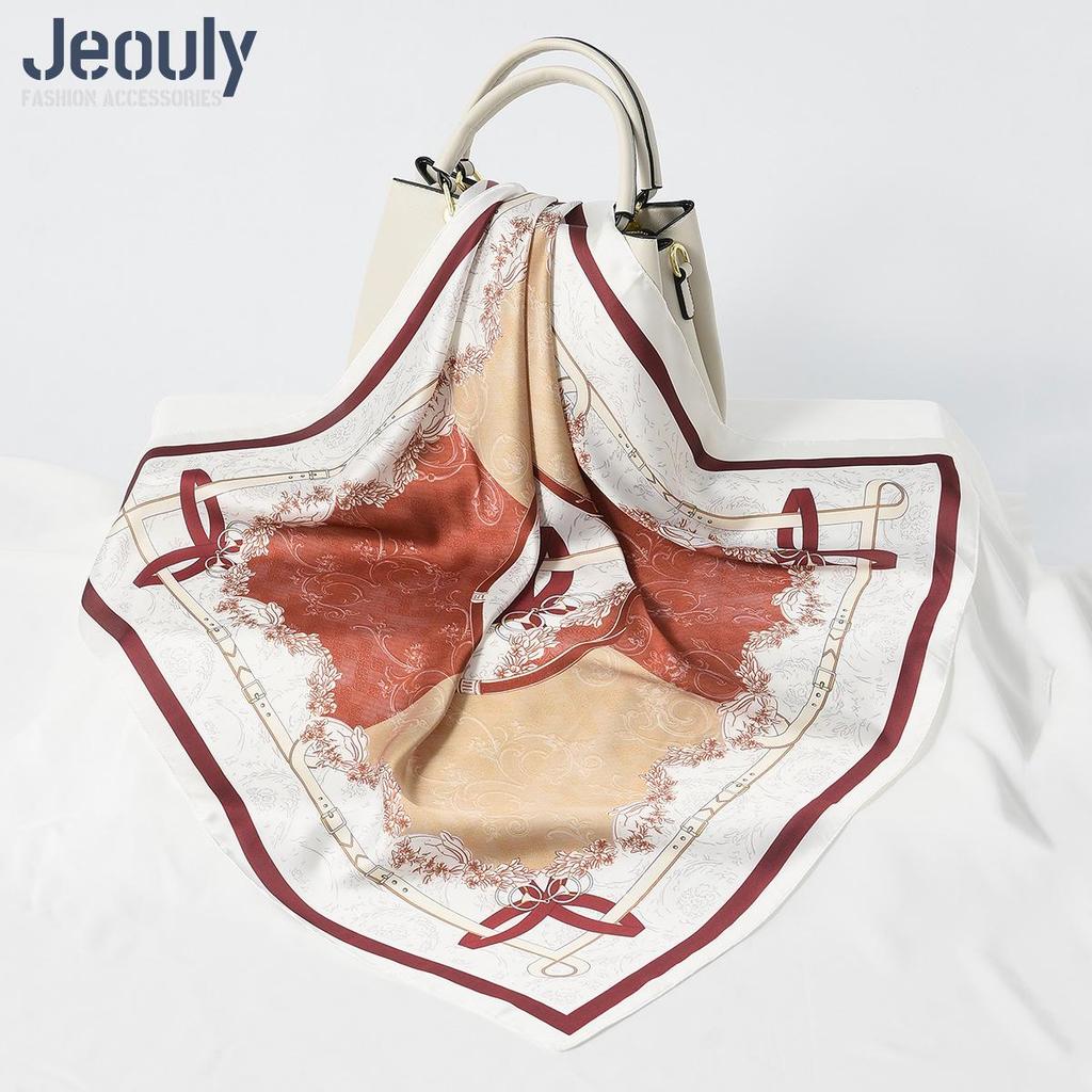 Cross-Border 70cm Silk Cashew Print Scarf - Autumn/Winter Women's Fashion Headscarf