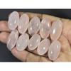 270Cts.Natural Pink Rose Quartz Oval Shape Cabachon Loose Gemstone 10Pcs Lot C-2524