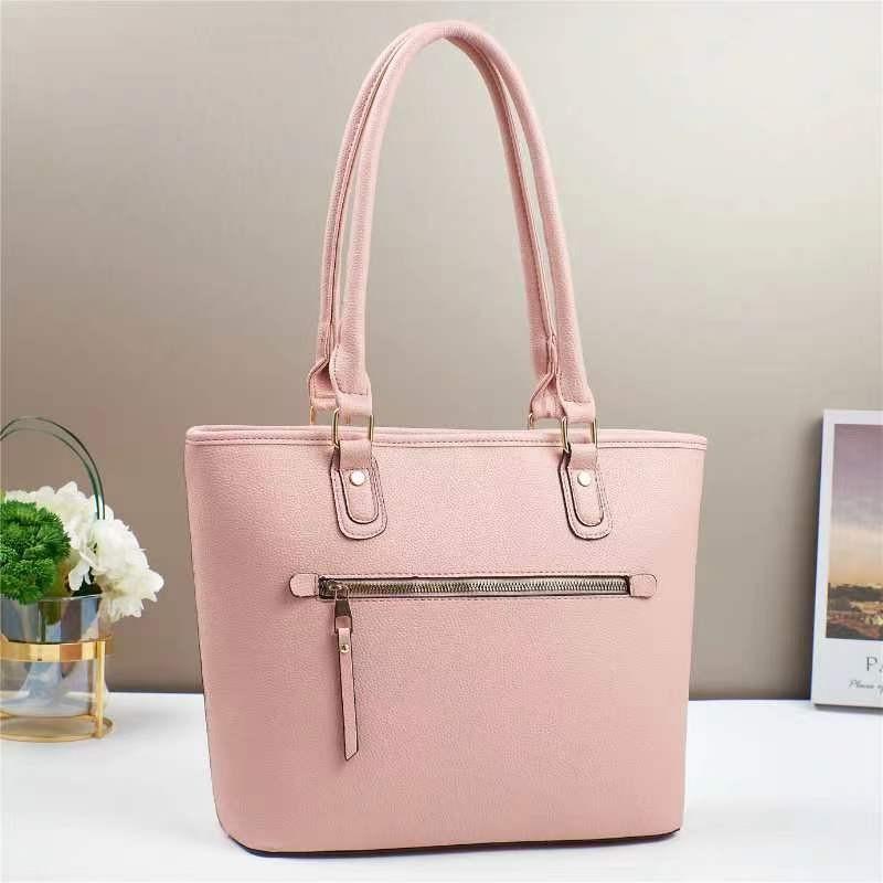 Chic Macaron Color Bucket Bag Fashionable Crossbody Tote With Spacious Design For Women