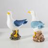 Mediterranean Style Seabird Ornament Handmade Seagull Model Ornament  Home Decor