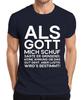When God Created Me He Said Grinning Funny Sarcasm Gift Unisexs Tshirt