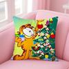 Garfield Cushion Cover Home & Car Multi-Scene Pillow Cover - Reversible, Soft & Durable for Daily Use