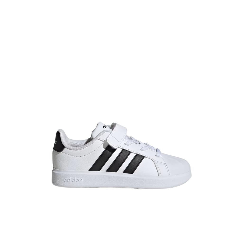 Adidas Street Talk Synthetic Leather Solid Color Trendy Fashion Simple Shock Absorption Wear-Resistant Low-Top Skate Shoes Kids Sneakers JQ6144