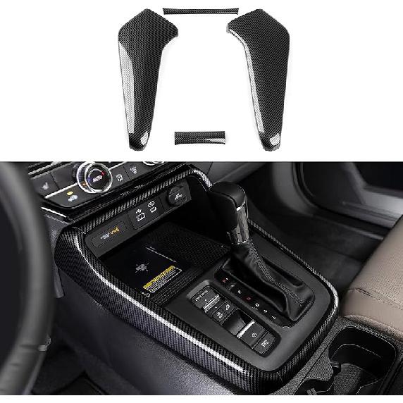 Car Inner Door Handle Armrest Cover Decals for Honda CR-V  2024 Accessories CRV ABS Carbon Fiber Interior Stickers